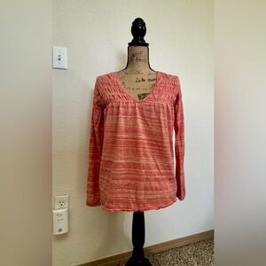 We The Free | Free People Ruched Long Sleeve Tee